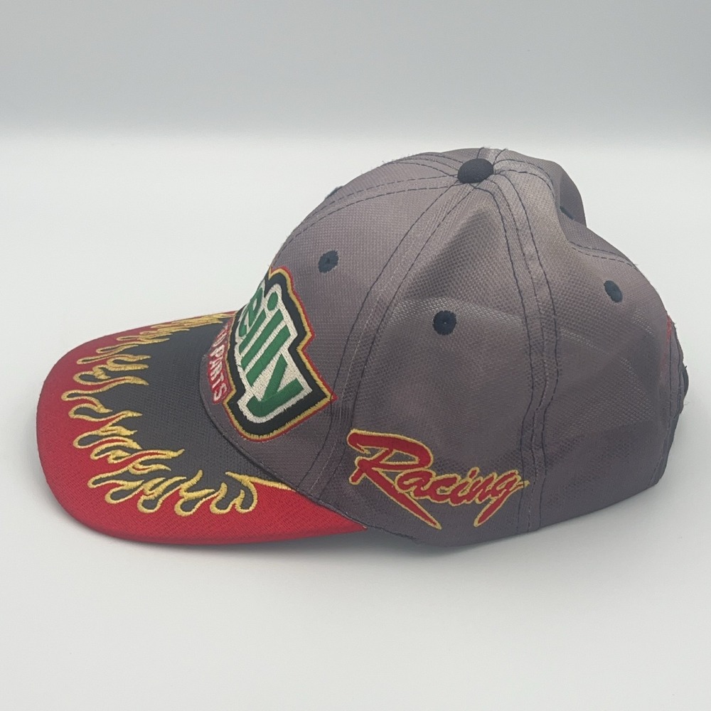 O'Reilly Auto Parts Racing Baseball Cap Adjustable Embroidered Flames American - Picture 3 of 7